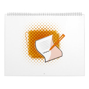 Calendrier Écriture Lover