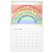 Calendrier écriture puissante (Jan 2026)