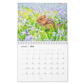 Calendrier Écureuil (Jan 2026)