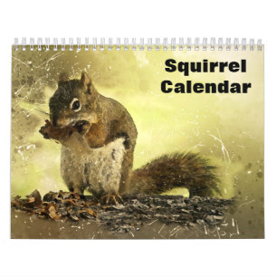 Calendrier Écureuil 2024