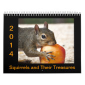 Calendrier Écureuils et leurs trésors (Protection)