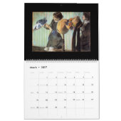Calendrier Edgar Degas Art 2016 (Mar 2027)