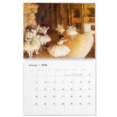 Calendrier Edgar Degas Art 2016 (Jan 2026)