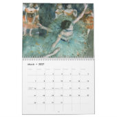 Calendrier Edgar Degas Calendar Impressionnistes (Mar 2027)
