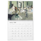 Calendrier Edgar Degas Calendar Impressionnistes (Jan 2027)