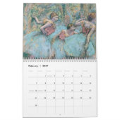 Calendrier Edgar Degas Calendar Impressionnistes (Feb 2027)