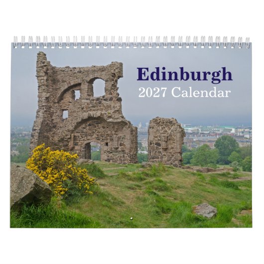 Calendrier Édimbourg 2027 (Protection)
