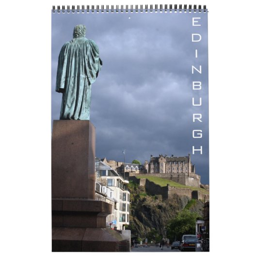Calendrier Édimbourg Écosse (Protection)