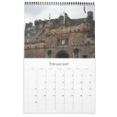 Calendrier Édimbourg Écosse (Feb 2027)