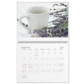 Calendrier Éditable Lovely Lavender (Feb 2027)