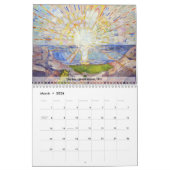 Calendrier Edvard Munch (Mar 2026)