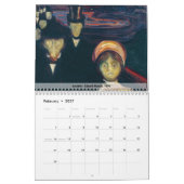Calendrier Edvard Munch (Feb 2027)