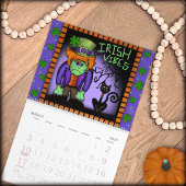 Calendrier Éffrayant Halloween mensuelle Inspirivée annuelle