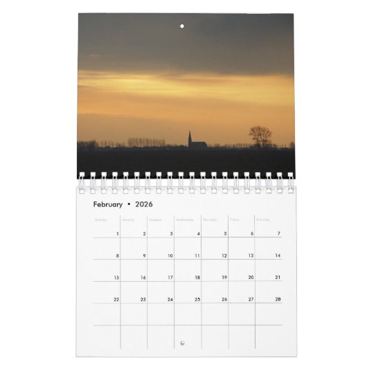 Calendrier Église (Feb 2026)