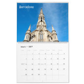 Calendrier Eglises de 12 mois d'Espagne (Mar 2027)