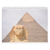 Calendrier Egypte ancienne avec Pyramides, Temples Sphinx (Protection)