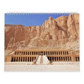 Calendrier Egypte ancienne avec Pyramides, Temples Sphinx (Protection)
