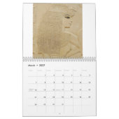 Calendrier égyptien antique 2012 d'art (Mar 2027)