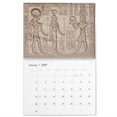 Calendrier égyptien des hiéroglyphes (Jan 2027)