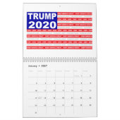 Calendrier Élection de Trump 2020 (Jan 2027)