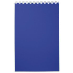 Calendrier Élégance des Fêtes Royale Bleue