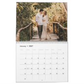 Calendrier Élégance moderne photo (Jan 2027)