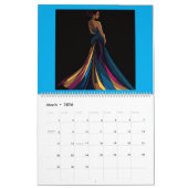 Calendrier ELEGANCE REIGNS 2026 Calendar (Mar 2026)