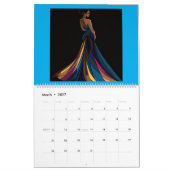 Calendrier  ELEGANCE REIGNS 2026 Calendar (Mar 2027)