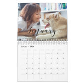 Calendrier Elegant 2023 family photo (Jan 2026)