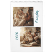 Calendrier Elegant 2026 Family Photo Calendar (Protection)