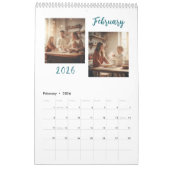 Calendrier Elegant 2026 Family Photo Calendar (Feb 2026)