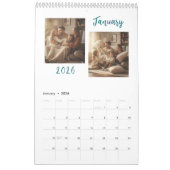 Calendrier Elegant 2026 Family Photo Calendar (Jan 2026)