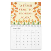Calendrier Elegant 2026 Quote Calendar (Jan 2027)