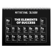 Calendrier Éléments De Succès - Gym Hustle Motivationnel (Protection)