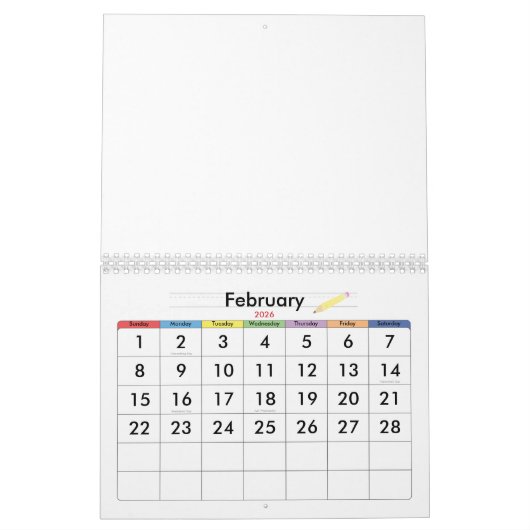 Calendrier Eléphant (Feb 2026)