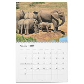 Calendrier Elephant 2025 (Feb 2027)