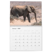 Calendrier Éléphant 2026  (Jan 2027)