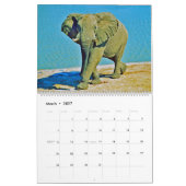 Calendrier éléphants (Mar 2027)