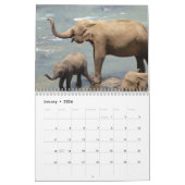 Calendrier Eléphants Extraordinaires 2026 (Jan 2026)