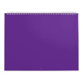 Calendrier Élever votre conception de site Web avec un violet (Protection)