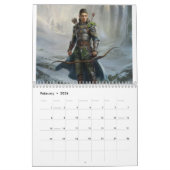 Calendrier Elfe de Woodland (Feb 2026)