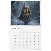 Calendrier Elfe de Woodland (Jan 2027)