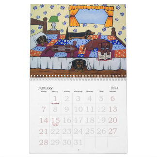 Calendrier Ellison Art Calander 2024