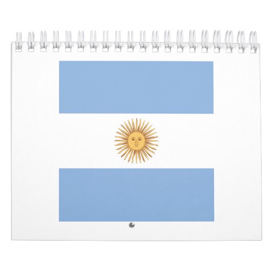 Calendrier Emblème du drapeau argentin (Protection)