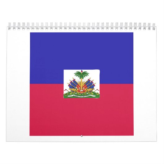 Calendrier Emblème du drapeau haïtien (Protection)