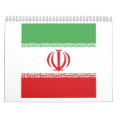 Calendrier Emblème du drapeau iranien (Protection)
