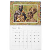 Calendrier "Embrassez l'essence de l'Afrique" (Feb 2026)