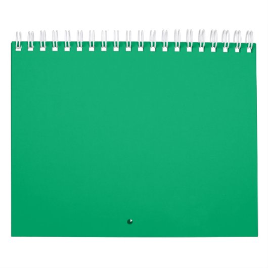 Calendrier Emerald Green Wall - Conception personn (Protection)