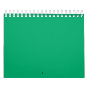 Calendrier Emerald Green Wall - Conception personn