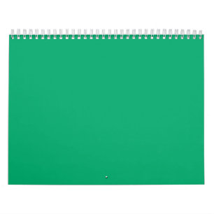 Calendrier Emerald Green Wall - Personnalisable